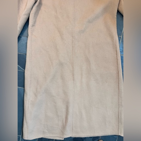 Zara tan camel wool blend coat size large - Picture 11 of 11